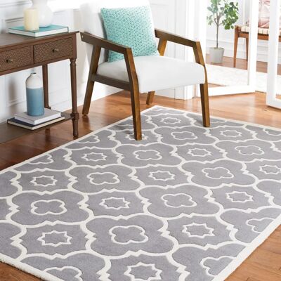 Safavieh - Alexa textile - Grau - 180x120x1,27 cm - Teppich Safavieh - Alexa textile - Grau - 180x120x1,27 cm - Teppich