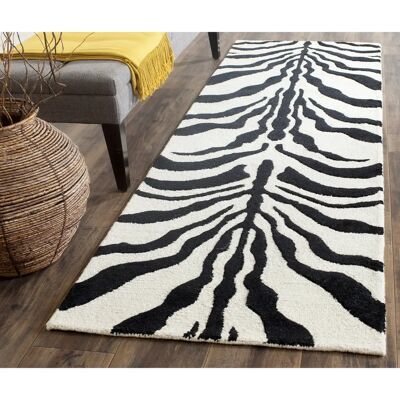 Safavieh - Cambridge Zebra - Ivory - 76x244 cm - Teppich Safavieh - Cambridge Zebra - Ivory - 76x244 cm - Teppich