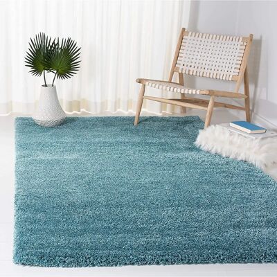 Safavieh Aqua Blau Shag Teppich 245x305cm - Teppich Safavieh Aqua Blau Shag Teppich 245x305cm - Teppich