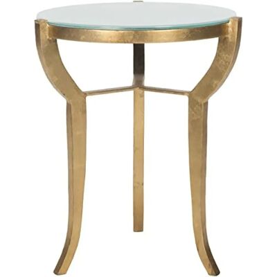 Safavieh Weiß/Gold Akzenttisch - 42x42x52.07cm Safavieh Weiß/Gold Akzenttisch - 42x42x52.07cm