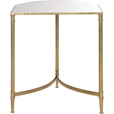 Safavieh EAF2532A - Moderner Goldspiegel Beistelltisch - 50x45x50.8 cm Safavieh EAF2532A - Moderner Goldspiegel Beistelltisch - 50x45x50.8 cm