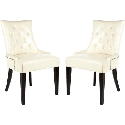Safavieh - Abby - Weiß - 55x90x60 cm - Esstühle Safavieh - Abby - Weiß - 55x90x60 cm - Esstühle