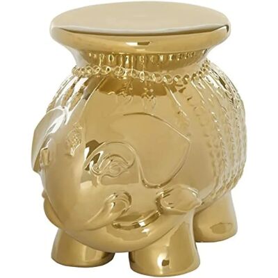 Safavieh Keramik Gartenhocker - Gold - 50x40x35cm Safavieh Keramik Gartenhocker - Gold - 50x40x35cm