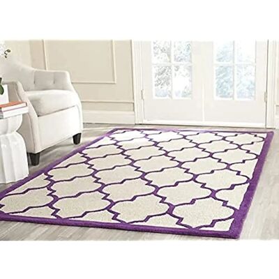 Tapis en Laine Violet Everly - Safavieh - Publicité Tapis en Laine Violet Everly - Safavieh - Publicité