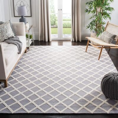 Safavieh - Sophie Textiel - Silber - 270x180x1.27 cm - Rug Safavieh - Sophie Textiel - Silber - 270x180x1.27 cm - Rug