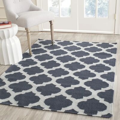 Safavieh - Salé Dhurrie - Blau - 180x120 cm - Rug Safavieh - Salé Dhurrie - Blau - 180x120 cm - Rug