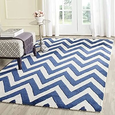 Safavieh Stella - bleu - 270x180 cm - Tapis - Publicité Safavieh Stella - bleu - 270x180 cm - Tapis - Publicité