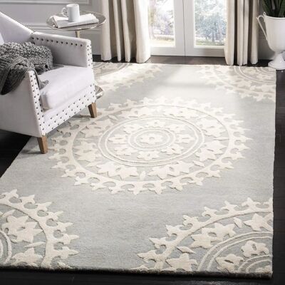 Safavieh - Cleo - grau - 244x152x1.6 cm - Teppich Safavieh - Cleo - grau - 244x152x1.6 cm - Teppich