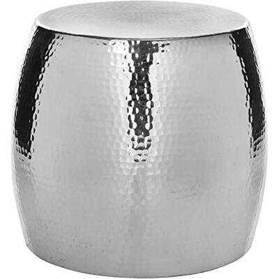 Safavieh Modell Ermina - Silber Aluminium Hocker - 40x40x40cm Safavieh Modell Ermina - Silber Aluminium Hocker - 40x40x40cm