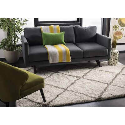 Myla Ivory / Gray 213x213cm - Carpet Myla Ivory / Gray 213x213cm - Carpet