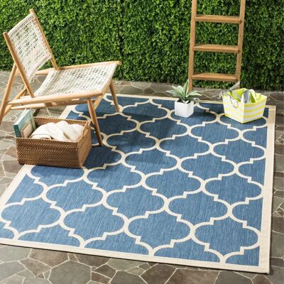 Safavieh - CY6914-243 - Blau/Beige - 90 x 150 cm - Rug Safavieh - CY6914-243 - Blau/Beige - 90 x 150 cm - Rug