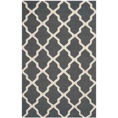 Safavieh - Ava - Gris - 150x90x1,27 cm - Tapis - Publicité Safavieh - Ava - Gris - 150x90x1,27 cm - Tapis - Publicité