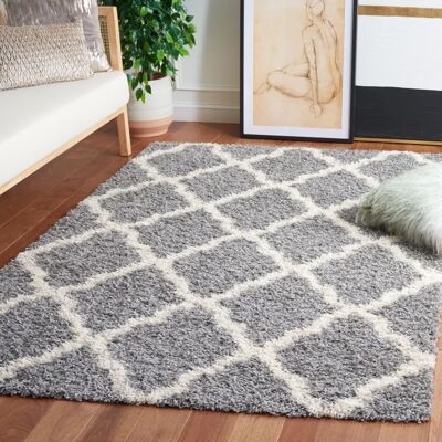 Safavieh Aldo Polyester Teppich - Grau - 230x154 cm Safavieh Aldo Polyester Teppich - Grau - 230x154 cm