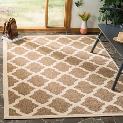 Safavieh Hunter Rug Polypropen Brun/Ben - Rug Safavieh Hunter Rug Polypropen Brun/Ben - Rug