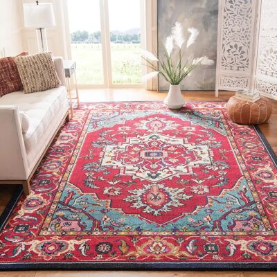 Safavieh Türkis Valentina Teppich - Moderner Powerloom Safavieh Türkis Valentina Teppich - Moderner Powerloom