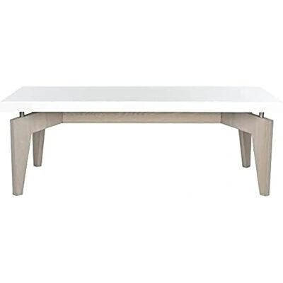 Safavieh Couchtisch - Enginered Wood - Grau/Weiß - 110x40x60cm Safavieh Couchtisch - Enginered Wood - Grau/Weiß - 110x40x60cm