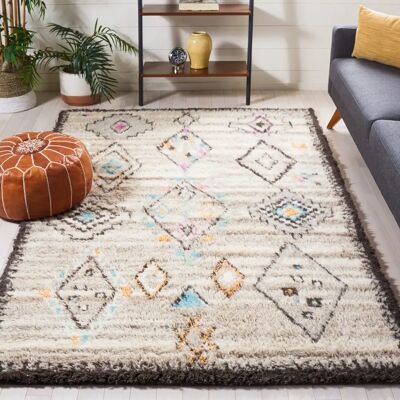 Safavieh Teppich - Mehrfarbig Tribal Wolle 270x180 cm - Rechteckig Safavieh Teppich - Mehrfarbig Tribal Wolle 270x180 cm - Rechteckig