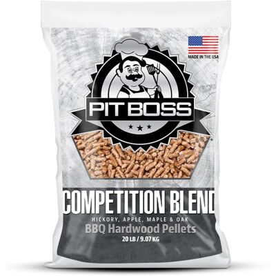 Pellets de bois Pit Boss Noix, Hickory et Mesquite - 9kg - Barbecue - Publicité Pellets de bois Pit Boss Noix, Hickory et Mesquite - 9kg - Barbecue - Publicité