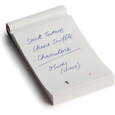 FIESTA Petit Carnet de Commande - 50 feuillets - 76x140mm - Publicité FIESTA Petit Carnet de Commande - 50 feuillets - 76x140mm - Publicité