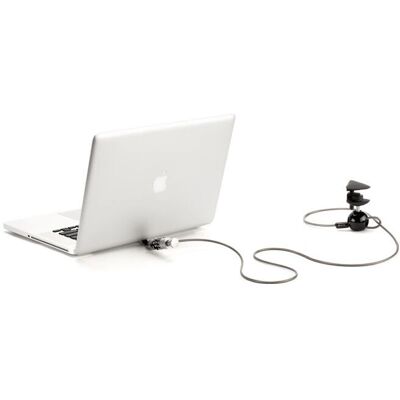 Griffin - TechSafe Locking Security Clamp - Aluminium - Black Griffin - TechSafe Locking Security Clamp - Aluminium - Black