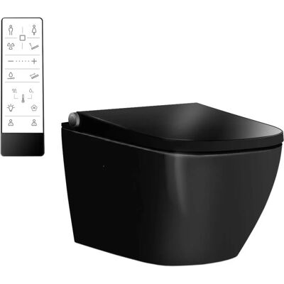 Bernstein Modell 1104 - Bidet-Toilette mit Fernbedienung - Schwarz Bernstein Modell 1104 - Bidet-Toilette mit Fernbedienung - Schwarz