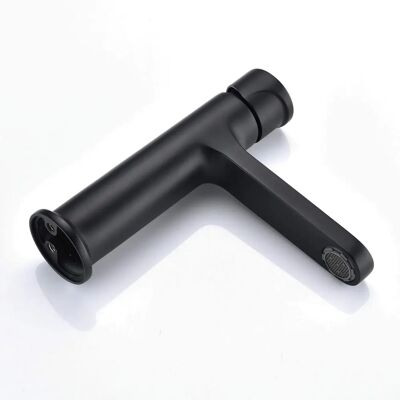 Bernstein Modell 8211 Einhand-Waschtischmischer - Schwarz (Matt) - Wasserhahn Bernstein Modell 8211 Einhand-Waschtischmischer - Schwarz (Matt) - Wasserhahn