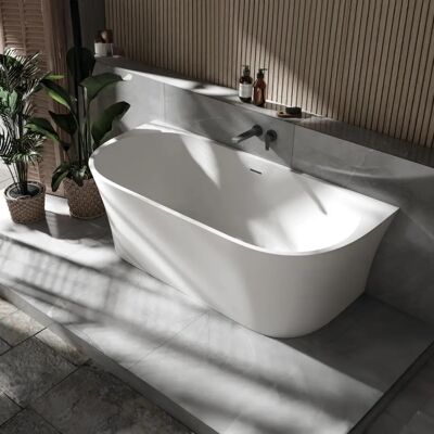 Bañera de acrílico Nova Bernstein - 170x80 cm - Blanco Bañera de acrílico Nova Bernstein - 170x80 cm - Blanco