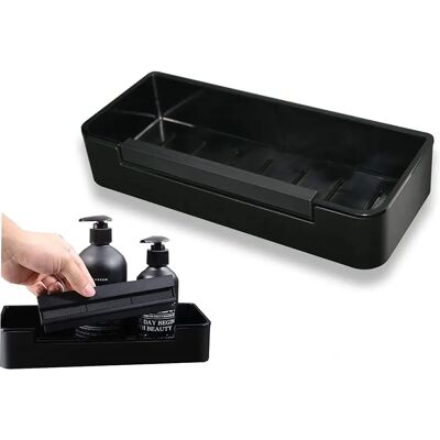 Bernstein DK619 Porteau de douche en acier inoxydable - Noir - Rangement douche - Publicité Bernstein DK619 Porteau de douche en acier inoxydable - Noir - Rangement douche - Publicité
