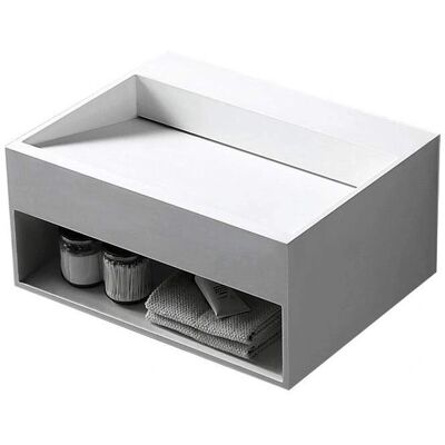 Bernstein TWG71 - Wandwaschbecken - Mattweiß - 80 cm Bernstein TWG71 - Wandwaschbecken - Mattweiß - 80 cm