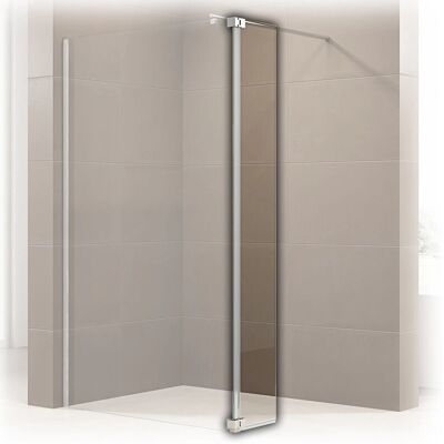 Porte de douche Bernstein Nano - Verre trempé 10mm, réversible 180° - Publicité Porte de douche Bernstein Nano - Verre trempé 10mm, réversible 180° - Publicité