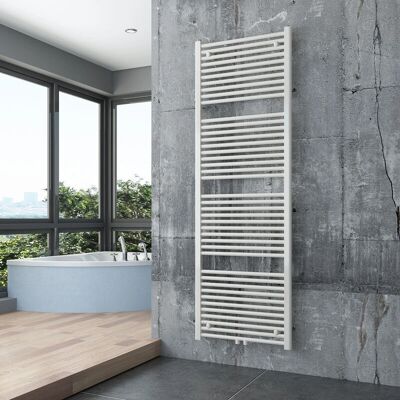 Radiador toallero Bernstein R18W blanco - Tamaño seleccionable Radiador toallero Bernstein R18W blanco - Tamaño seleccionable