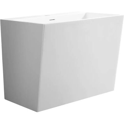 Lavabo a muro TW18 in superficie solida Bernstein - Design moderno Lavabo a muro TW18 in superficie solida Bernstein - Design moderno