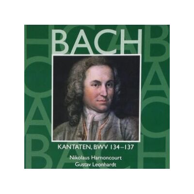 Warner Music L'édition complète de Bach - Cantates Sacrées BWV 134-137 CD Warner Music L'édition complète de Bach - Cantates Sacrées BWV 134-137 CD
