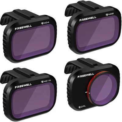 Freewell DJI Mavic Mini / Mini 2 ND Filters Set - 4 Units Freewell DJI Mavic Mini / Mini 2 ND Filters Set - 4 Units