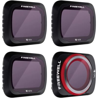 Freewell DJI Mavic Air 2 Day ND Filter Set - Black Freewell DJI Mavic Air 2 Day ND Filter Set - Black