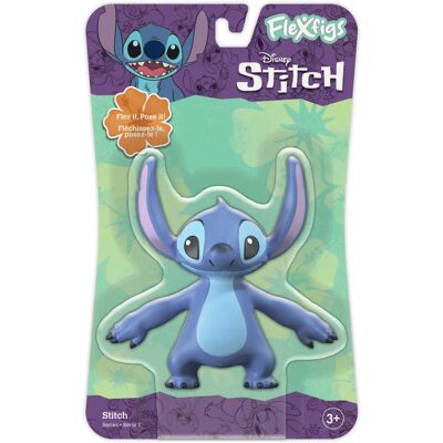 FleXfigs Stitch Fleksibel Figur - Offisielt Lisensiert - 12-17cm - Figur FleXfigs Stitch Fleksibel Figur - Offisielt Lisensiert - 12-17cm - Figur
