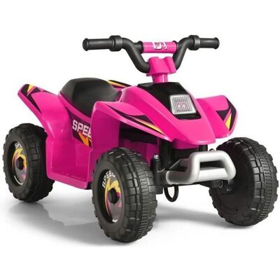 GOPLUS - Quad - Rose - 6V - Electric ATV - Publicité GOPLUS - Quad - Rose - 6V - Electric ATV - Publicité