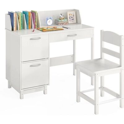 GOPLUS - Kids Desk Set - Bois - Chaise de Bureau - Kids Desk Set - Publicité GOPLUS - Kids Desk Set - Bois - Chaise de Bureau - Kids Desk Set - Publicité
