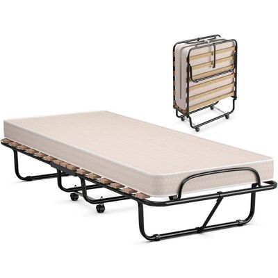 GOPLUS - Brandina Pieghevole - Beige - folding bed - Publicité GOPLUS - Brandina Pieghevole - Beige - folding bed - Publicité