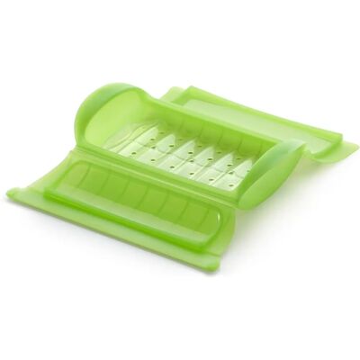 Lékué Green Steam Case with Tray - Steam Case Lékué Green Steam Case with Tray - Steam Case