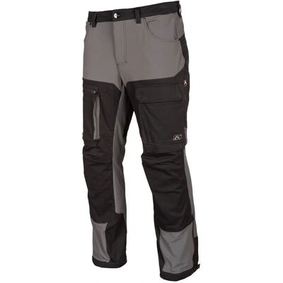 Pantaloni tessili da moto Klim Switchback Cargo 2023 - Nero Grigio Pantaloni tessili da moto Klim Switchback Cargo 2023 - Nero Grigio