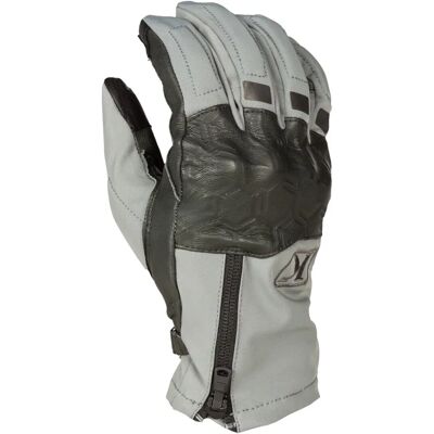Guantes de motocicleta Klim Vanguard Gtx Short 2023 - Gris Plata Guantes de motocicleta Klim Vanguard Gtx Short 2023 - Gris Plata