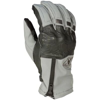 Guantes de motocicleta Klim Vanguard GTX Cortos 2023 - Gris Plata Guantes de motocicleta Klim Vanguard GTX Cortos 2023 - Gris Plata