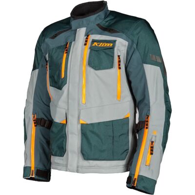 Giacca tessile da moto Klim Carlsbad Gore-Tex - Grigio Verde - 2XL Giacca tessile da moto Klim Carlsbad Gore-Tex - Grigio Verde - 2XL