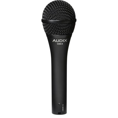 Microfono dinamico nero Audix OM3 - Microfono Microfono dinamico nero Audix OM3 - Microfono