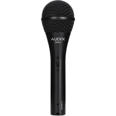 Audix OM3-s Hyperkardioid Dynamisches Mikrofon - Mikrofon Audix OM3-s Hyperkardioid Dynamisches Mikrofon - Mikrofon