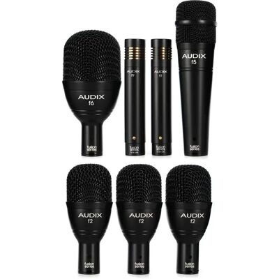 Ensemble Microphones pour Batterie Audix FP7 Fusion Series - Microphone Set - Publicité Ensemble Microphones pour Batterie Audix FP7 Fusion Series - Microphone Set - Publicité