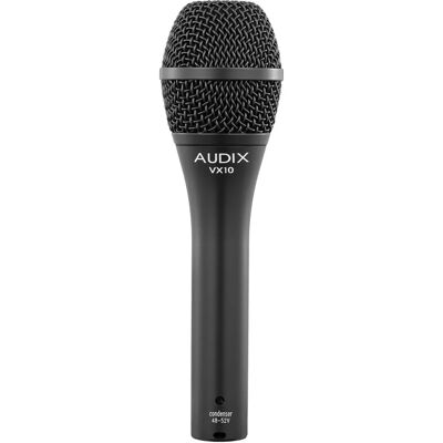AUDIX VX10 Condenser Vocal Microphone - Microphone for Singing & Speech AUDIX VX10 Condenser Vocal Microphone - Microphone for Singing & Speech