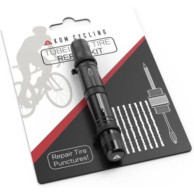 KOM Tubeless Tyre Repair Tool - Black KOM Tubeless Tyre Repair Tool - Black