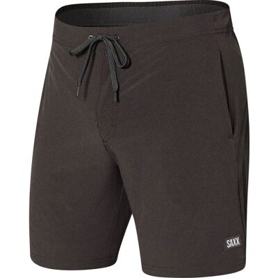 Saxx 2N1 Short 7" Faded Black Heather - Shorts Saxx 2N1 Short 7" Faded Black Heather - Shorts